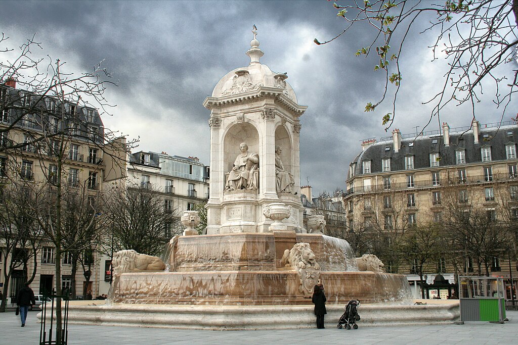 Place Saint Sulpice Paris 6eme Arr.