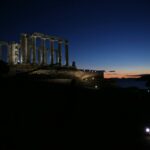 La nueva iluminación del Templo de Poseidón en Sounion y más noticias